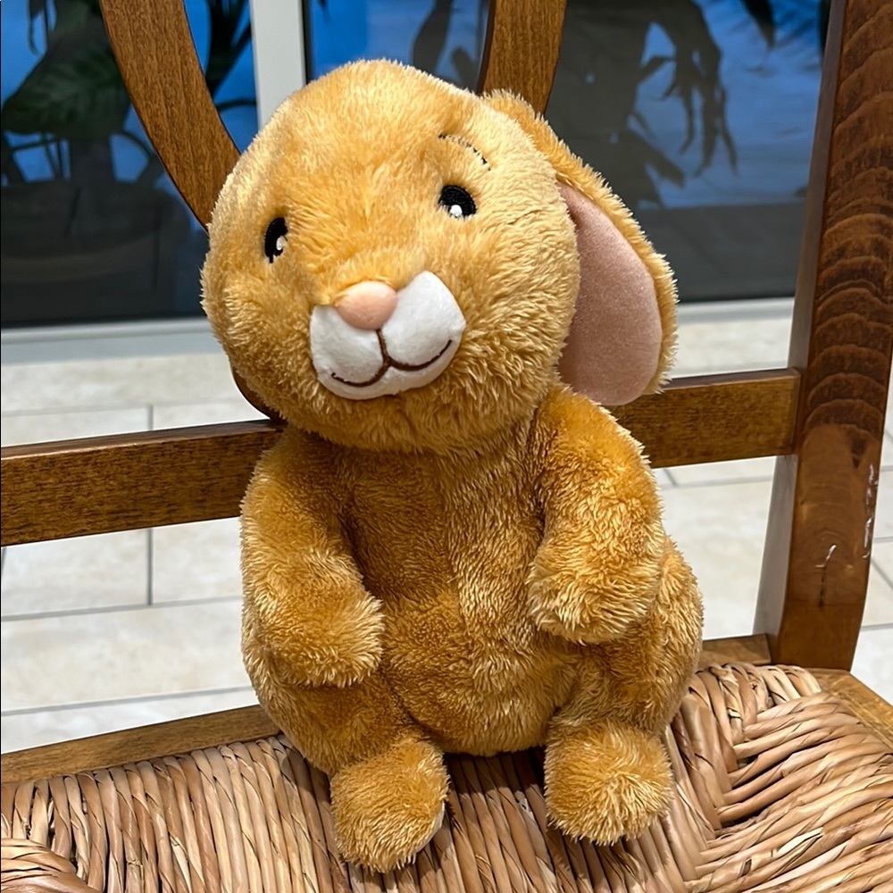 Plush Tan Bunny for Small Pets